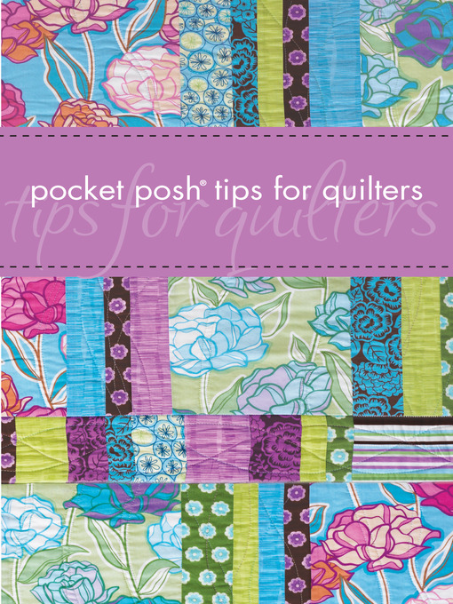 Title details for Pocket Posh Tips for Quilters by Jayne Davis - Available